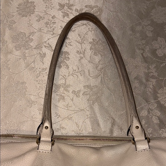 Authentic Kate Spade ♠️ Elegant Cream Handbag -Used - Picture 5 of 16
